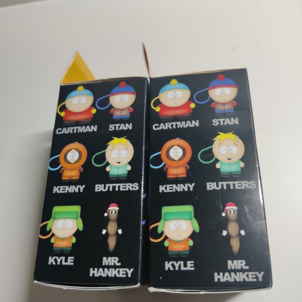 South Park Plush Danglers New In Box "Friends Of Mine Series" Clips (2-pack) - Picture 2 of 2
